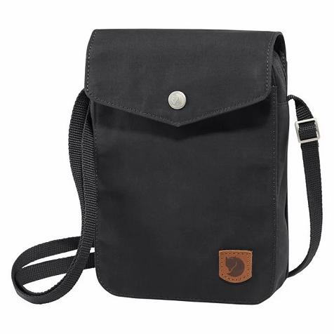 Fjallraven Greenland Pocket Hátizsák Hungary - Fekete Táska Fekete UXN960851